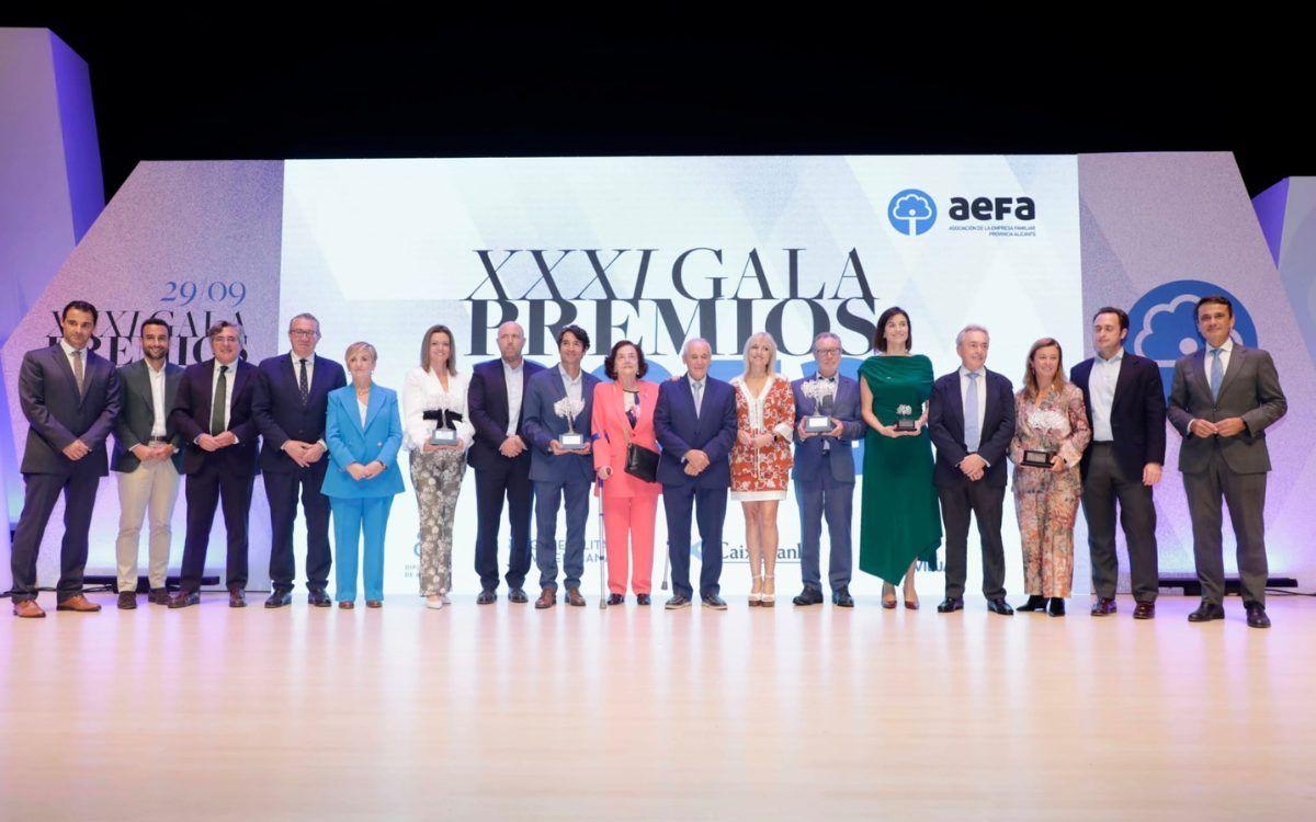 AEFA celebra su gala de entrega de premios a Bonnysa, Congelados Frimar y Tabisam - Economía 3