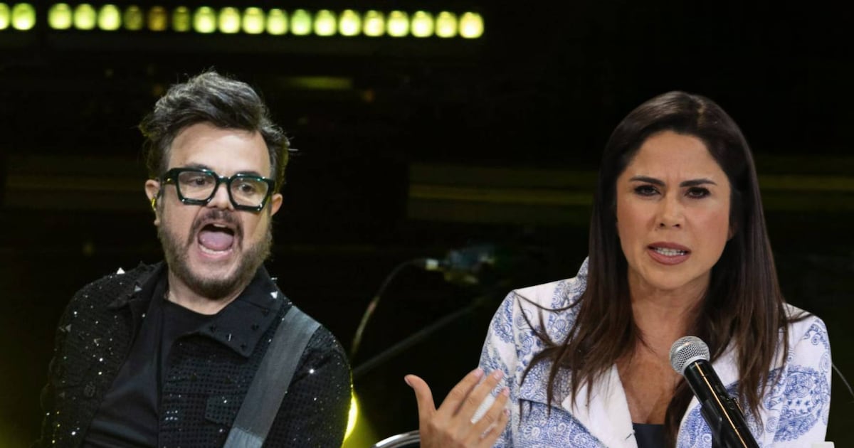 ‘Conmigo no te metas’: Paola Rojas reclama a Aleks Syntek por comentario sobre ‘Zague’