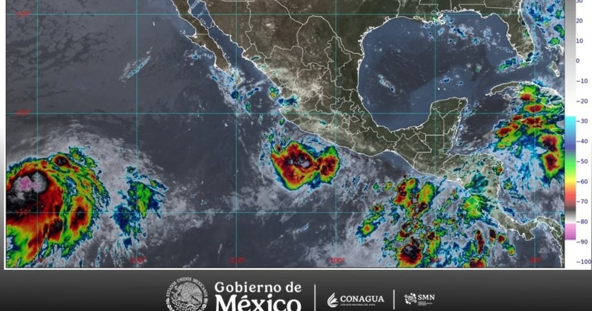 ‘Polo’ ya es huracán categoría 1 y se intensifica frente a Guerrero