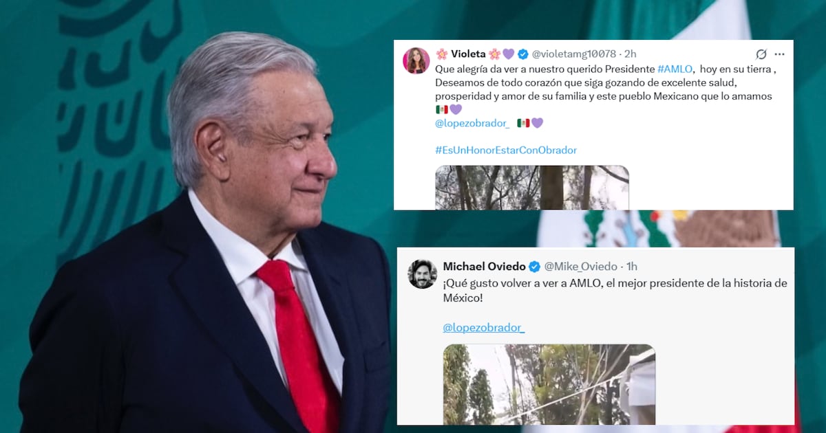 ¿Reapareció AMLO en un Banco del Bienestar en Palenque? La verdad tras el video viral