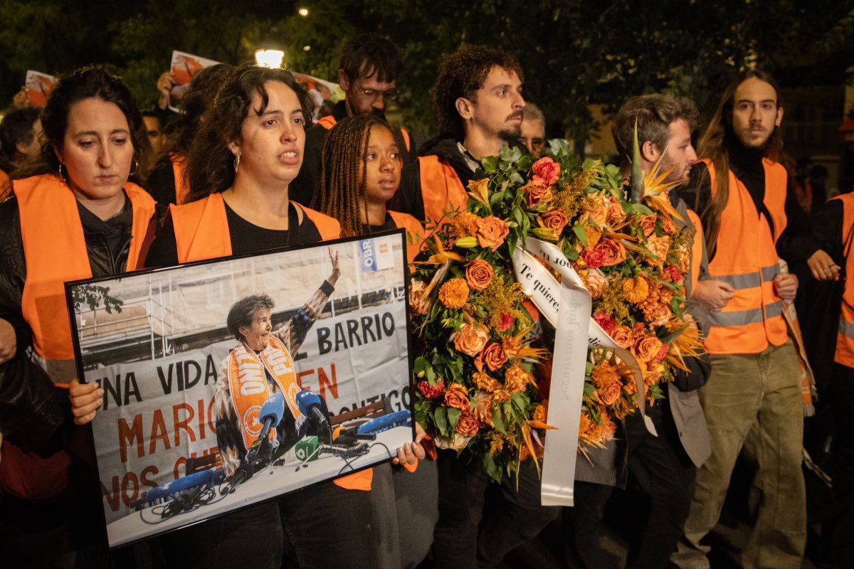 “No se ha muerto, la han asesinado”: Madrid sale a las calles para homenajear a Maricarmen | Grupo Animal