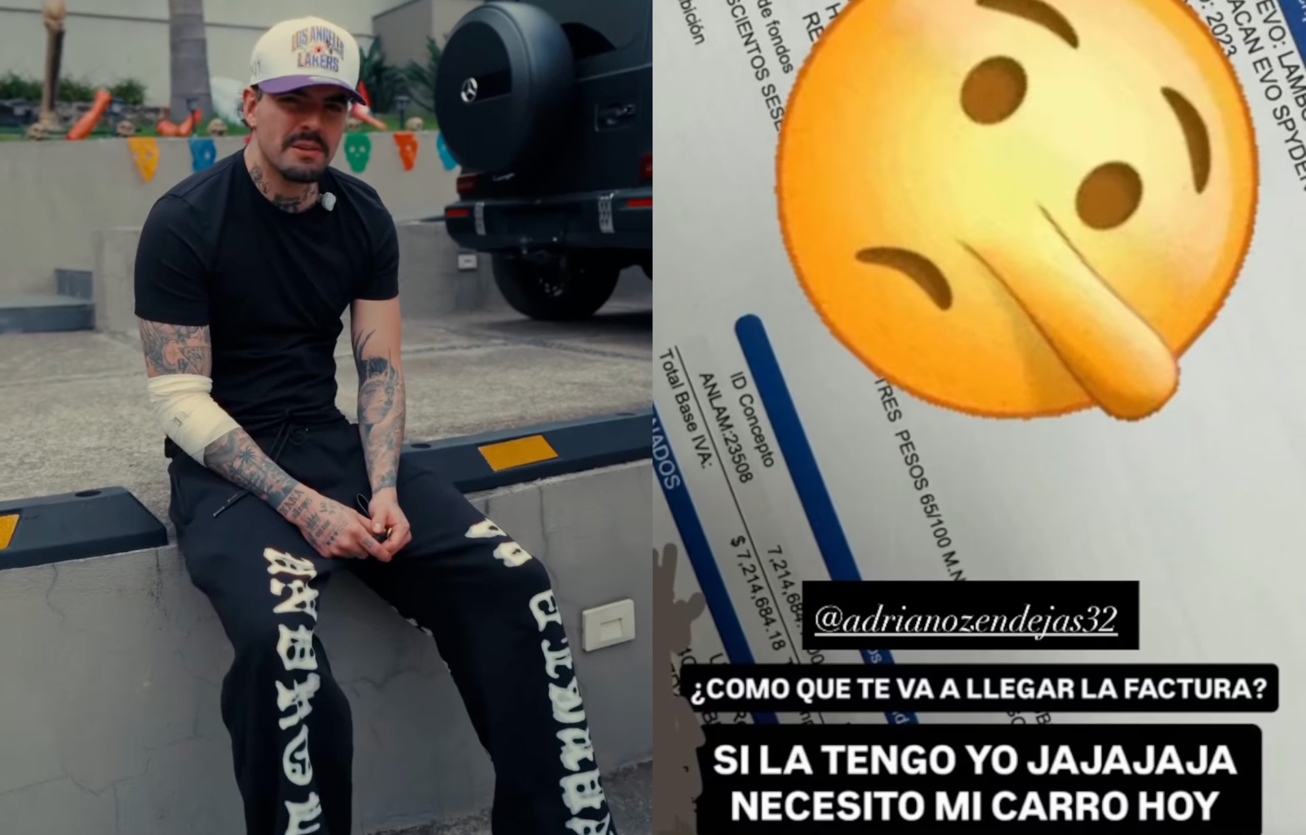 Exhiben a 'Maestro Shifu' por fingir tener un Lamborghini; paga miles de pesos al mes