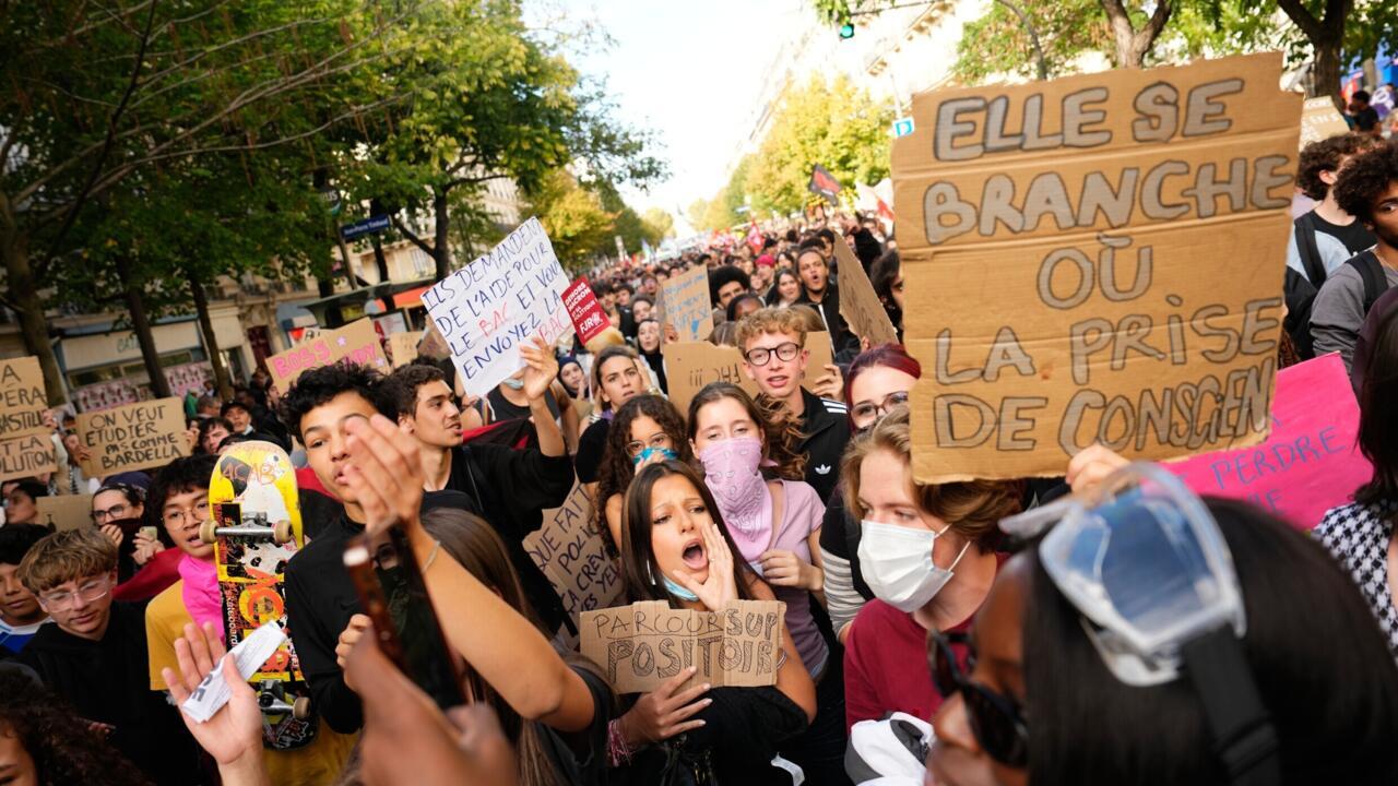 Francia hoy - Francia: por qué los estudiantes de secundaria salieron a la calle